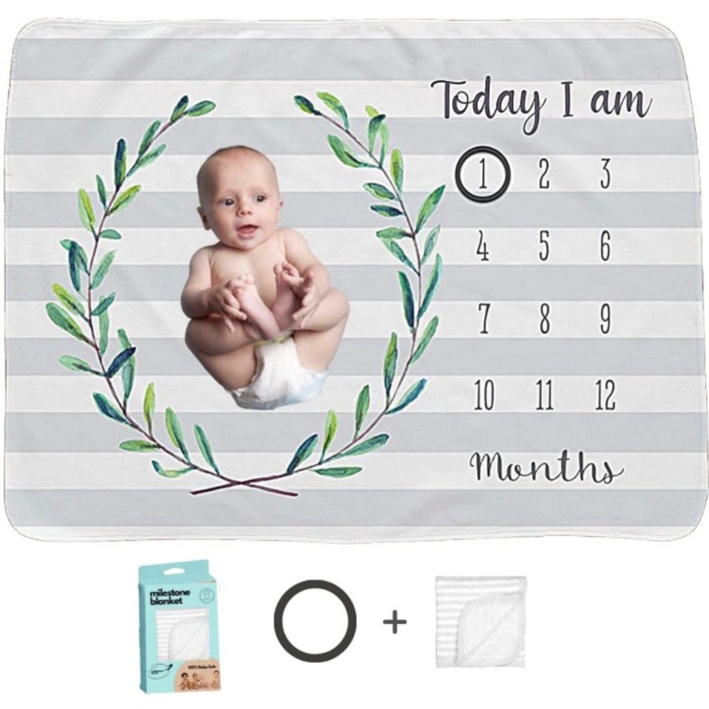 New Milestone Blanket for Baby